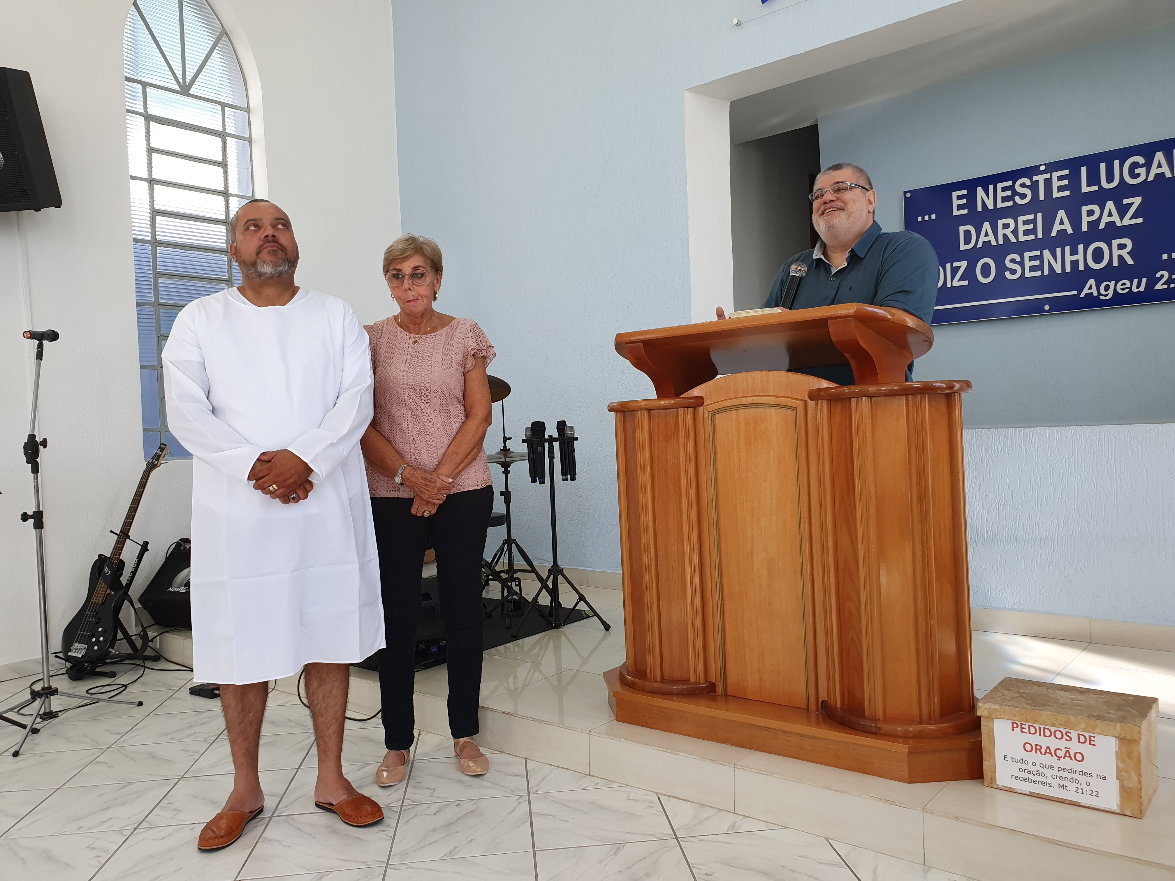 Capa do álbum Batismo em 27/04/2019